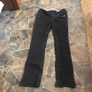 Black Ariat Bootcut Jeans